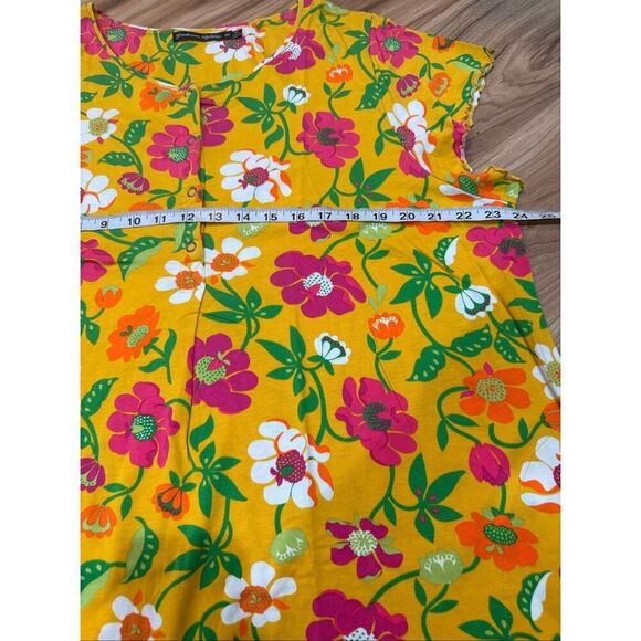 Gudrun Sjoden floral boho lagenlook dress size XXL - Picture 8 of 8